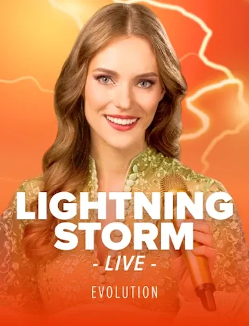 Live tafel Lightning Storm (Evolution) bij Casino Lizaro