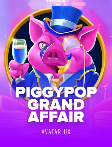 Piggypop Grand Affair (AvatarUX) in de lobby van Lizaro Casino
